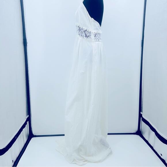 The Jetset Diaries | Grazie Maxi Dress In Ivory Size Medium - Picture 4 of 8